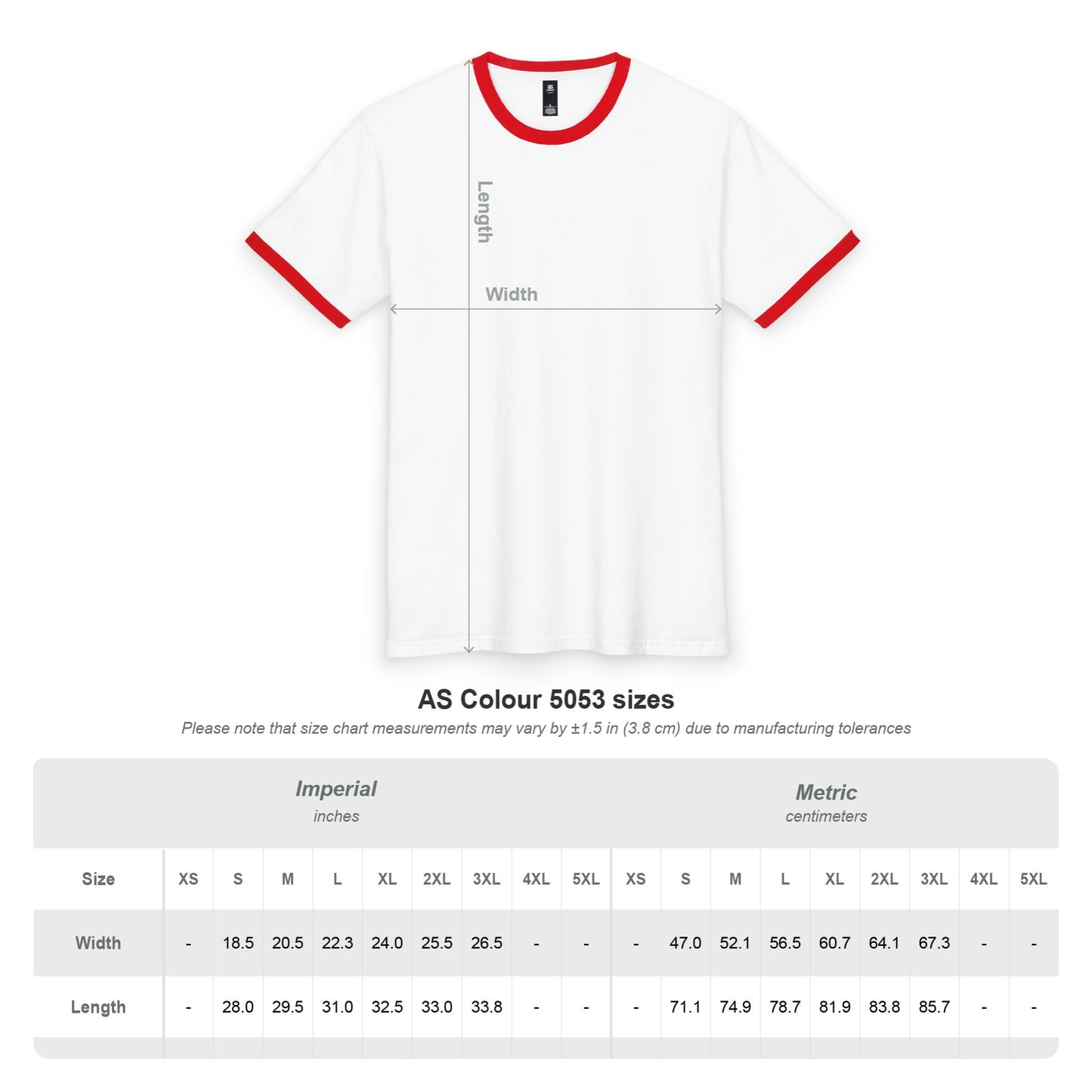Tool Men's Staple Red Ringer Tee