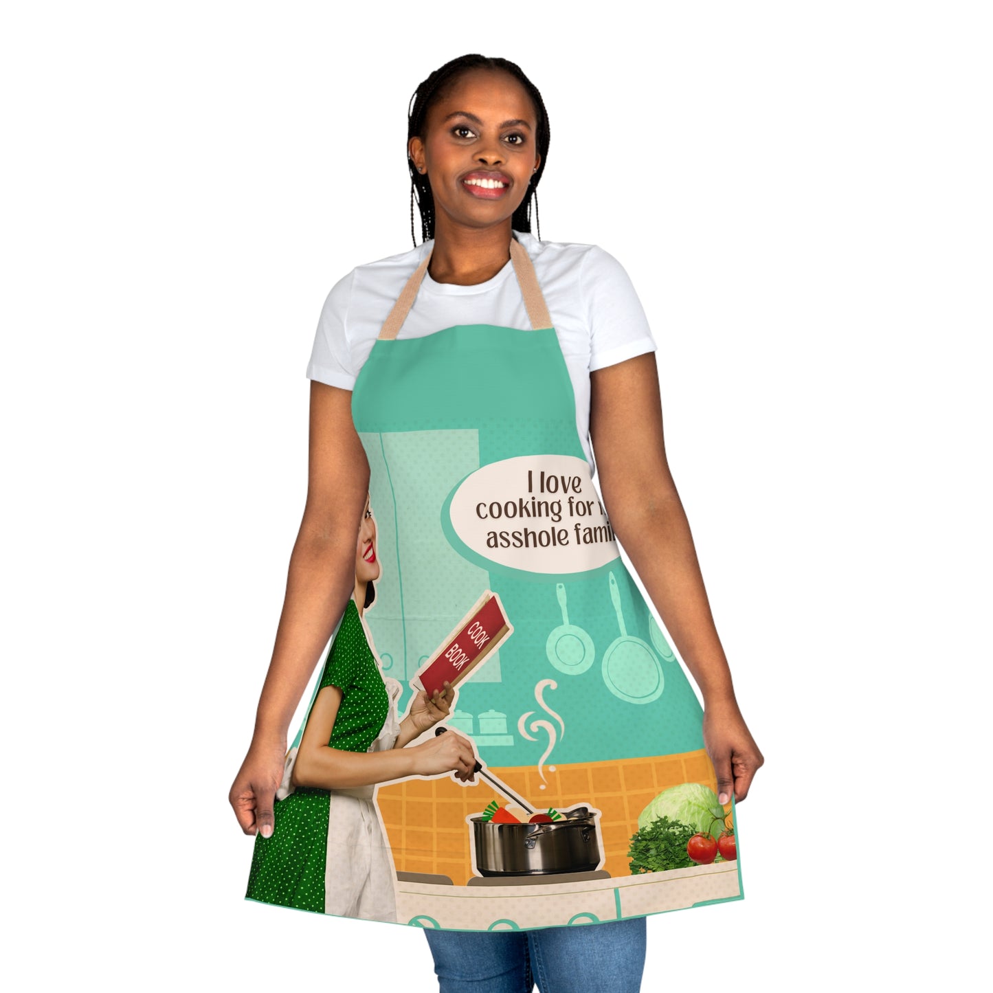 1950s Housewife Apron: Cook in Style and Sass