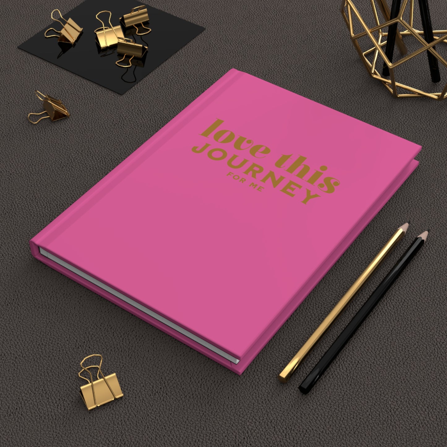 Love This Journey for Me Pink Journal - 150 Lined Pages, Matte Finish