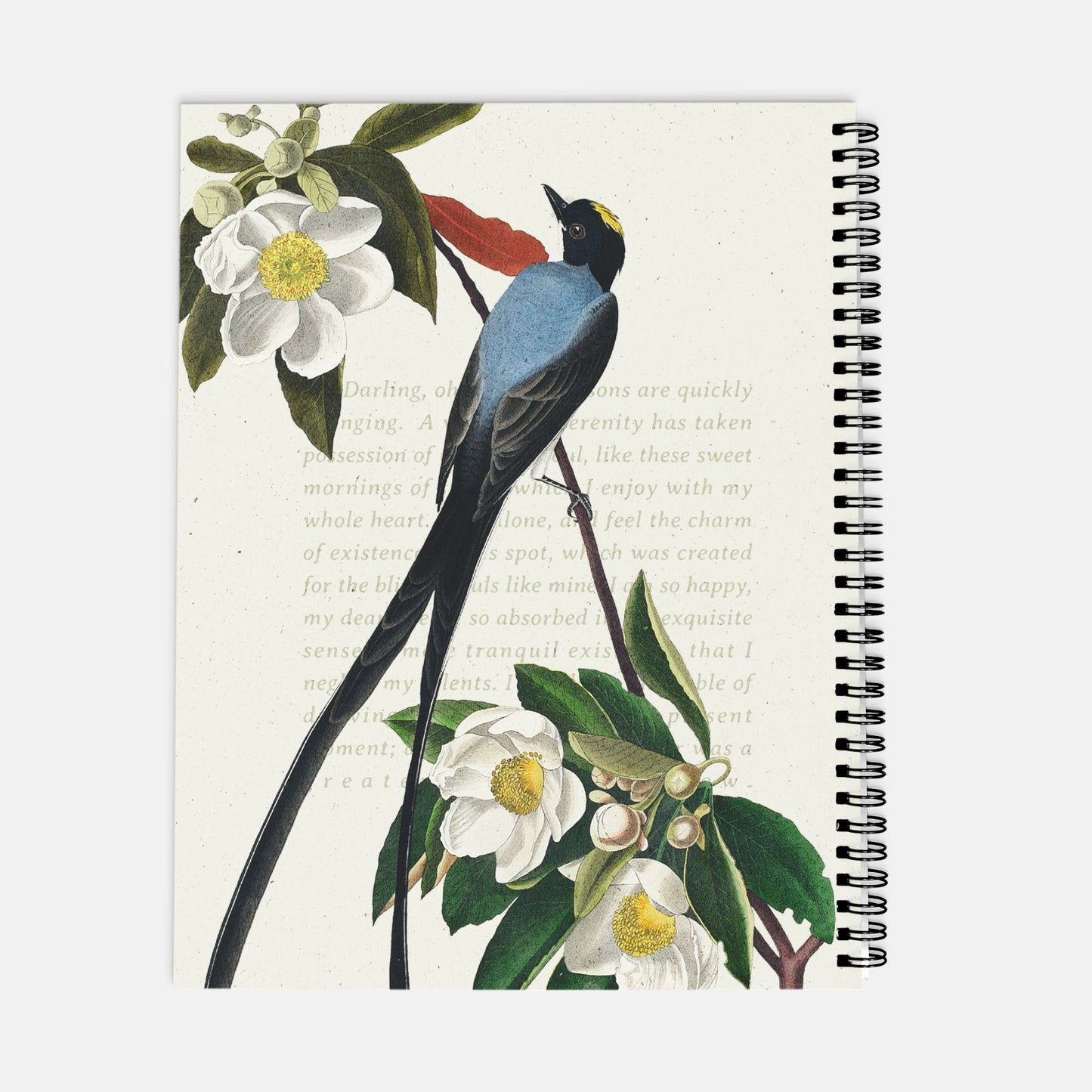 Personalized 2024-2025 Birds & Foliage Planner Hardcover Spiral 8.5 x 11