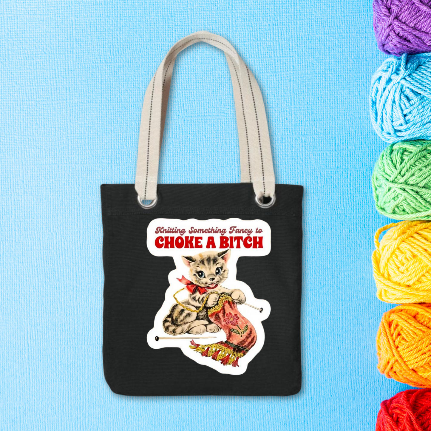 Knitting Bitch tTote Port Authority B118 Port Authority ® Allie Tote.