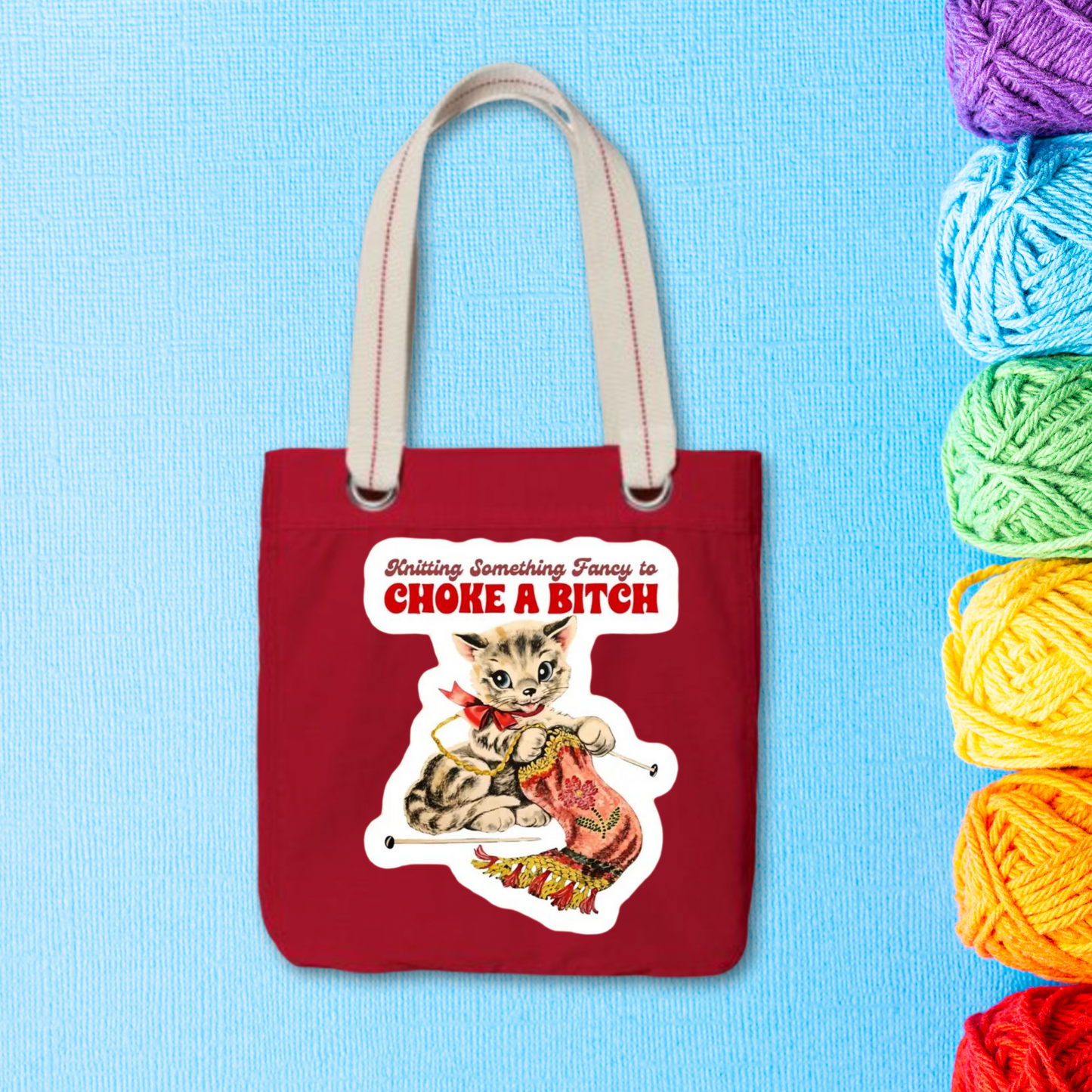 Knitting Bitch tTote Port Authority B118 Port Authority ® Allie Tote.