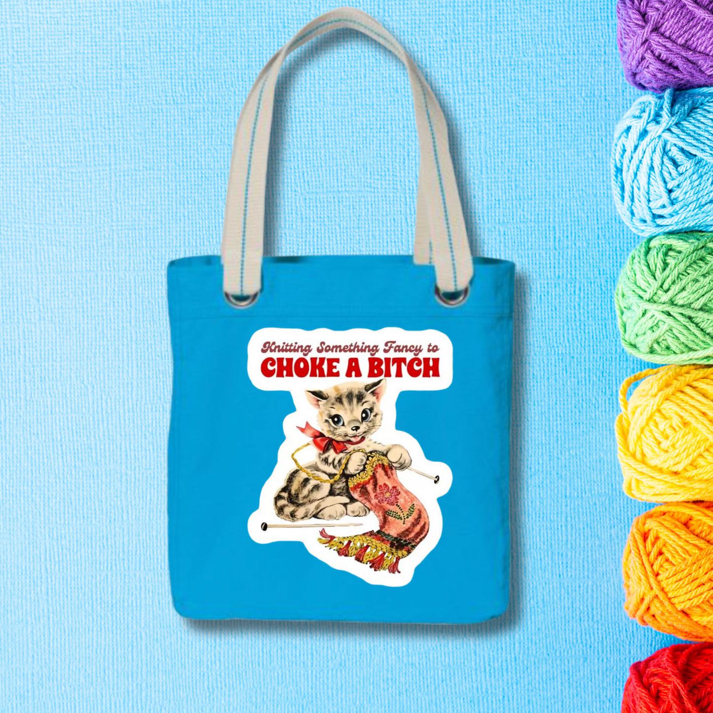 Knitting Bitch tTote Port Authority B118 Port Authority ® Allie Tote.