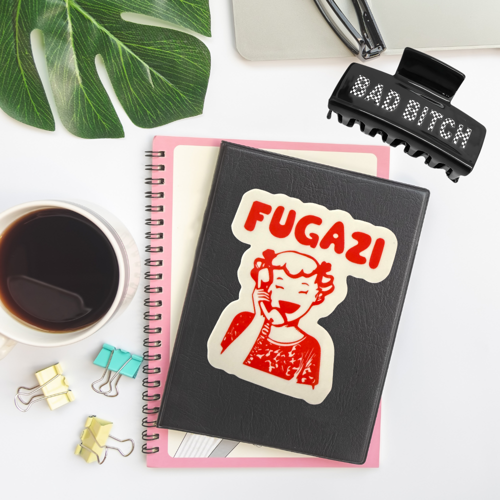 Retro FUGAZI Sticker