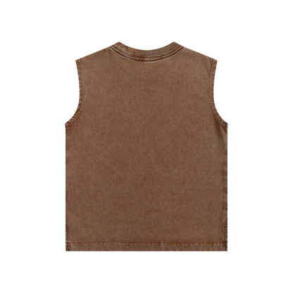 Tiny Menace Vibes Snow Washed Kids' Tank Top