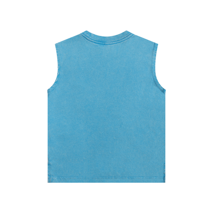 Tiny Menace Vibes Snow Washed Kids' Tank Top