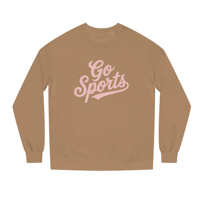 Funny “Go Sports” Crewneck Sweatshirt | Independent Trading Co.