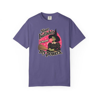 Retro Bubblegum Witch Graphic Tee | Comfort Colors