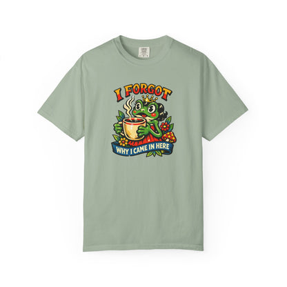 I Forgot Why I Came In Here Frog Comfort Colors 1717 Unisex T-Shirt