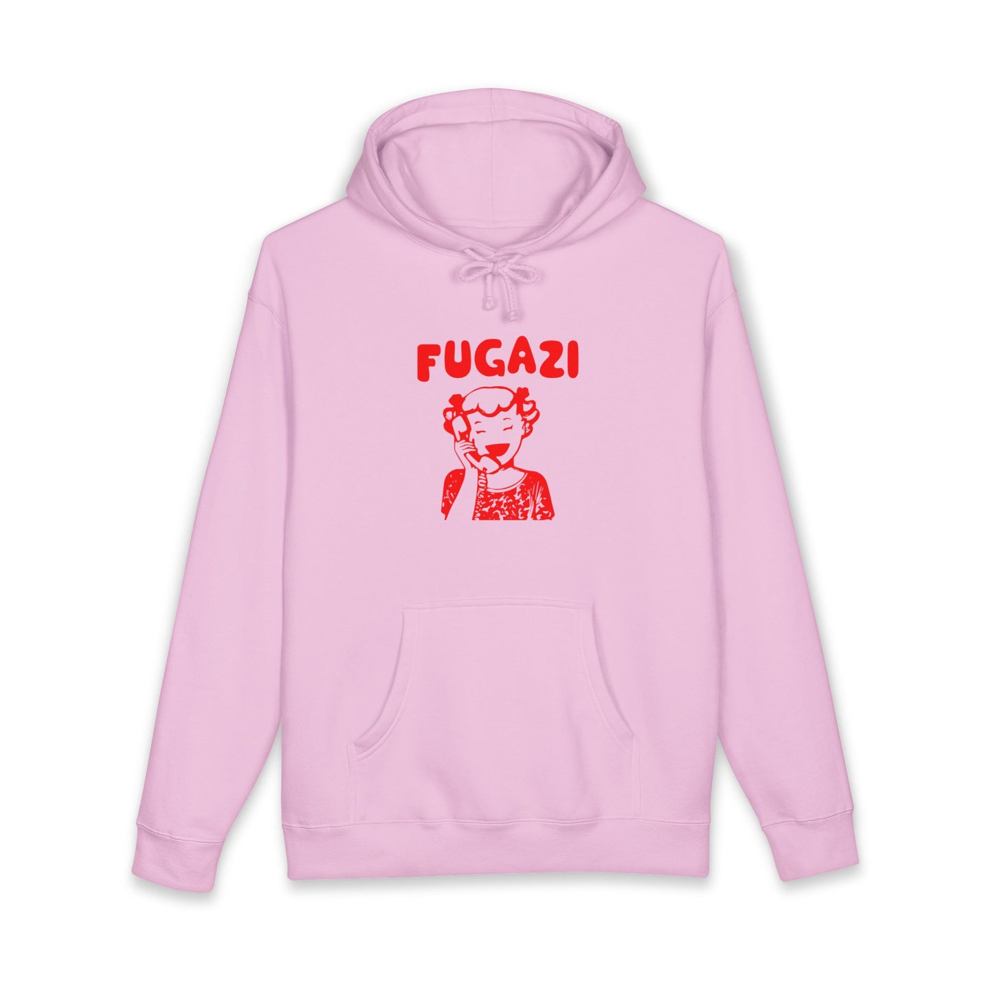 FUGAZI Hoodie – Retro Cartoon Graphic Unisex Heavyweight Hooded Sweatshi