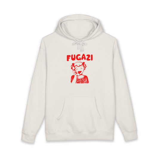 FUGAZI Hoodie – Retro Cartoon Graphic Unisex Heavyweight Hooded Sweatshi