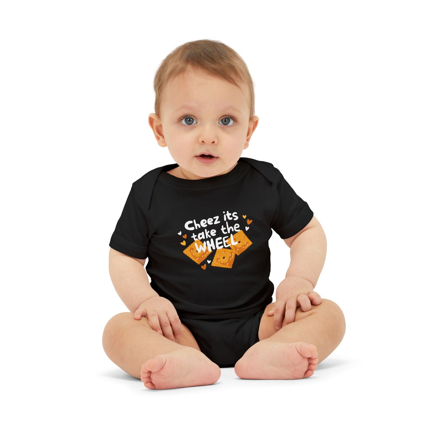 Cheez-Its Take the Wheel Infant Romper - Cute & Comfy Baby Outfit