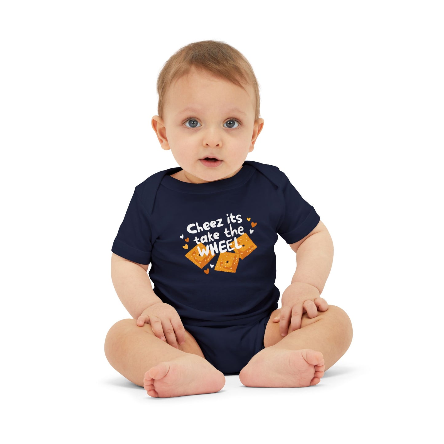 Cheez-Its Take the Wheel Infant Romper - Cute & Comfy Baby Outfit