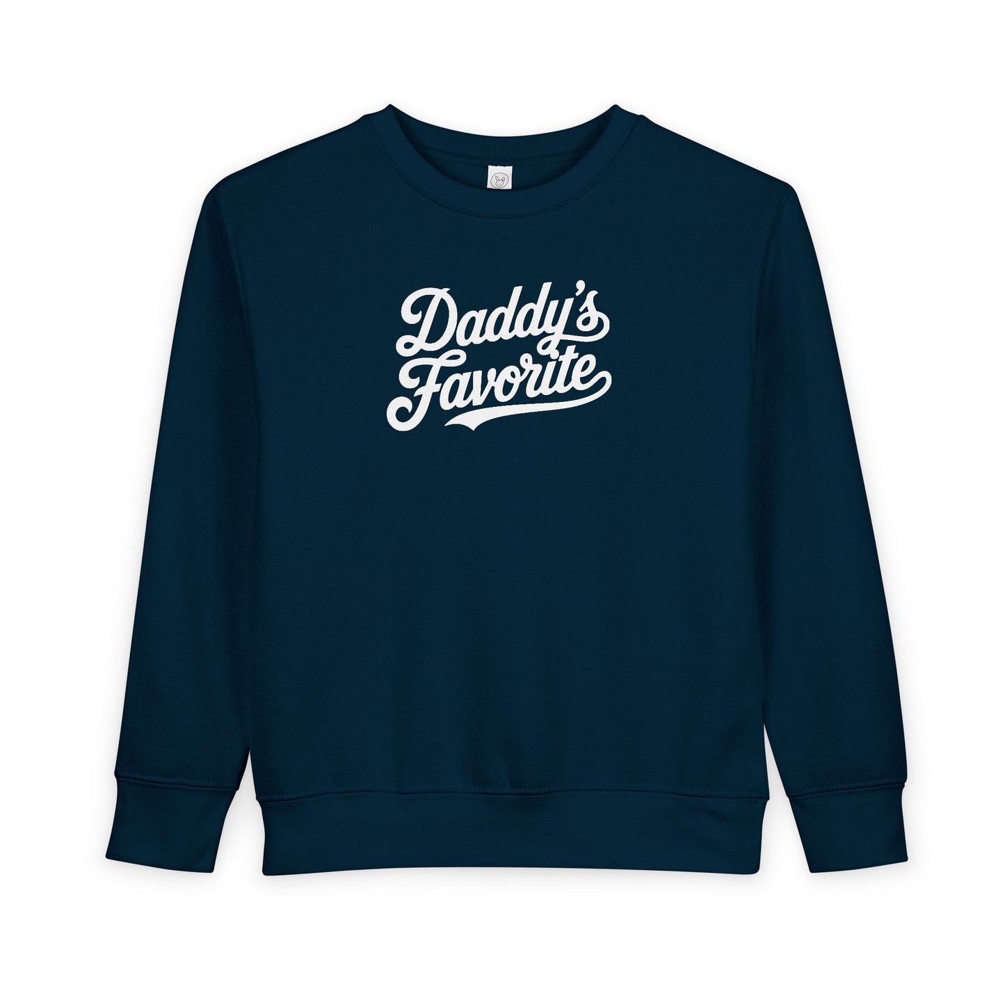 Daddy’s Favorite Toddler Sweatshirt | Cute Cozy Kids Crewneck | Funny Gift for Daddy’s Girl or Boy