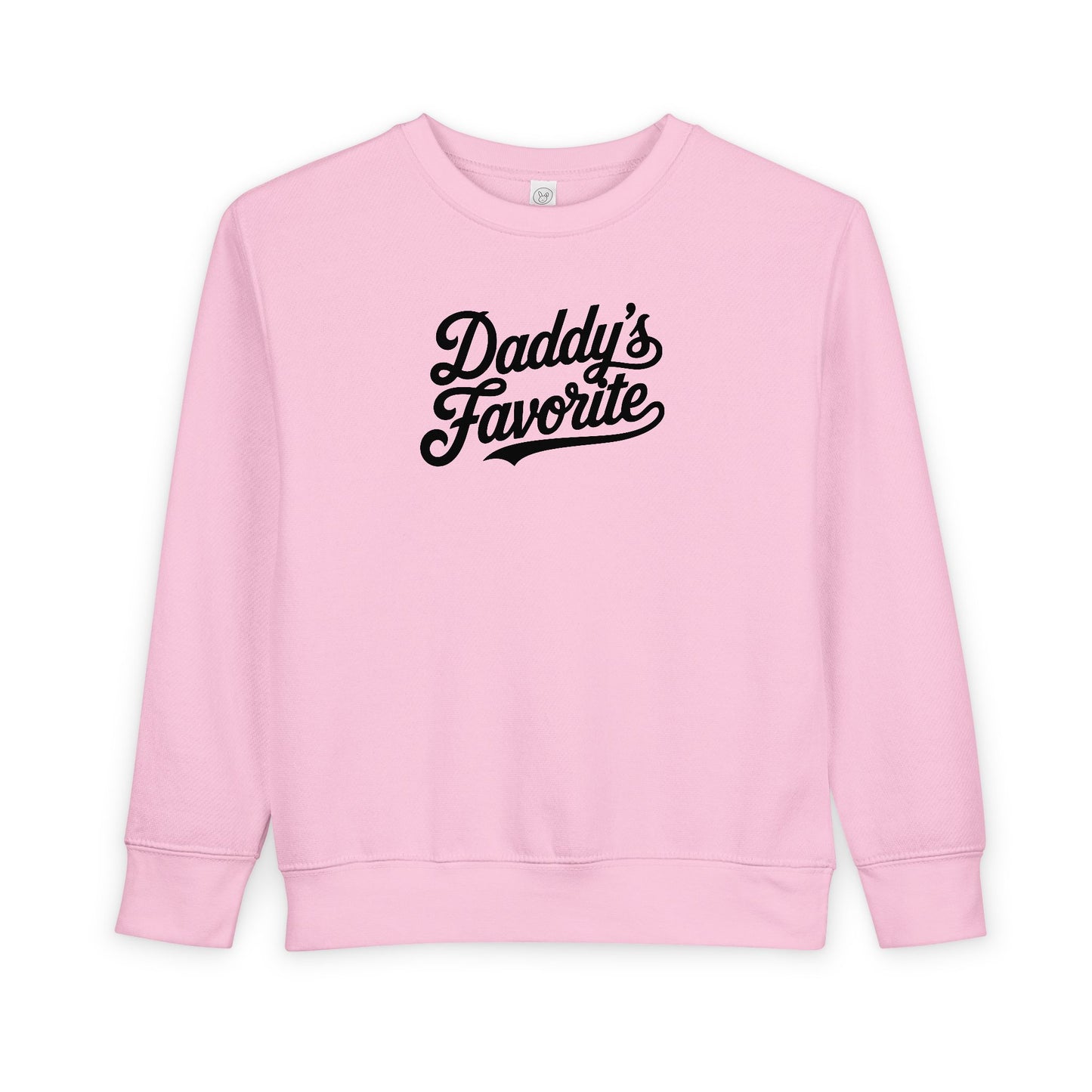 Daddy’s Favorite Toddler Sweatshirt | Cute Cozy Kids Crewneck | Funny Gift for Daddy’s Girl or Boy