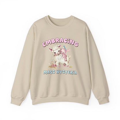 Embracing Mass Hysteria Sweatshirt Unisex Crewneck in 4 Colors