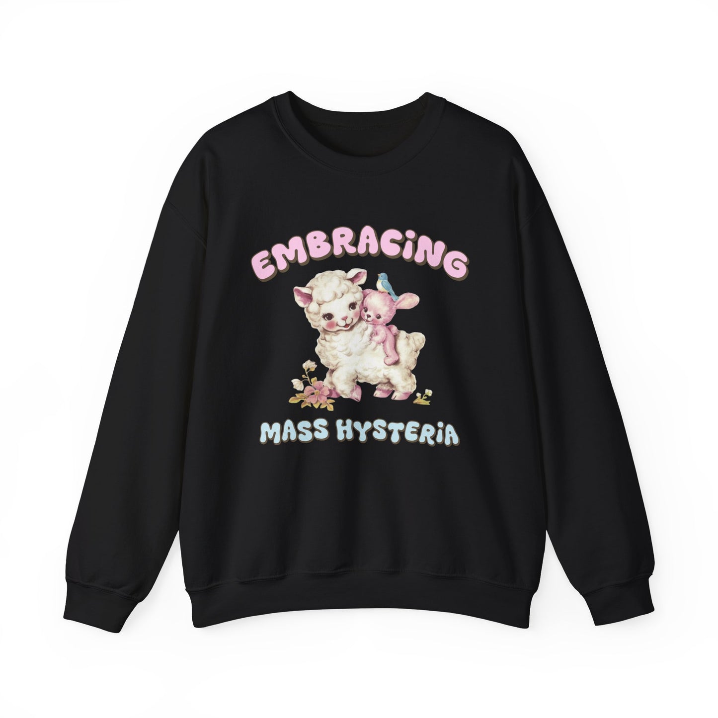 Embracing Mass Hysteria Sweatshirt Unisex Crewneck in 4 Colors