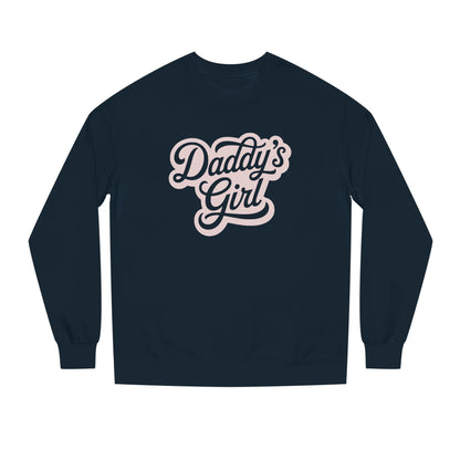 Daddy’s Girl Crewneck Sweatshirt | Independent Trading Co. SS3000 | Cute Cozy Unisex Sweatshirt for Fall & Winter