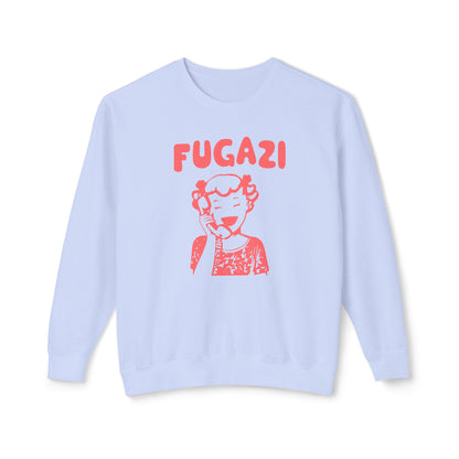 Fugazi Unisex Lightweight Crewneck Sweatshirt – Soft, Sustainable, Relaxed Fit