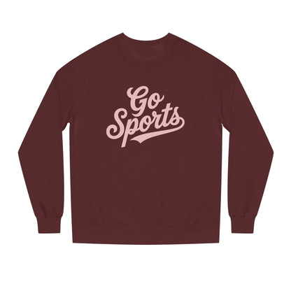 Funny “Go Sports” Crewneck Sweatshirt | Independent Trading Co.