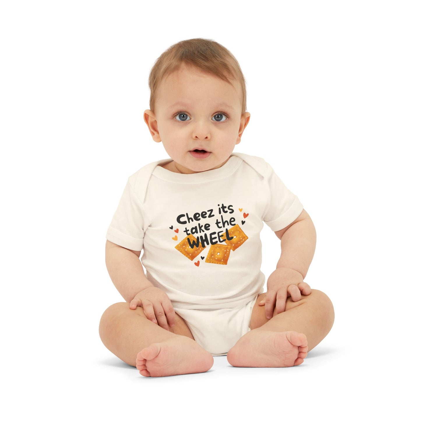Cheez-Its Take the Wheel Infant Romper - Cute & Comfy Baby Outfit
