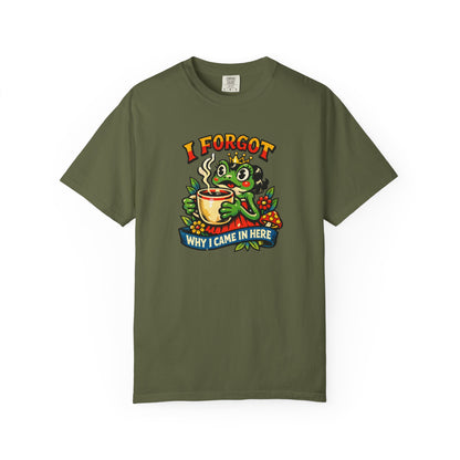 I Forgot Why I Came In Here Frog Comfort Colors 1717 Unisex T-Shirt