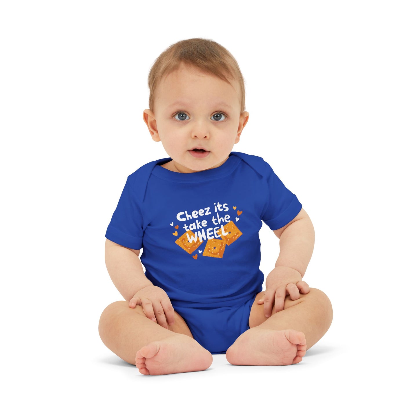Cheez-Its Take the Wheel Infant Romper - Cute & Comfy Baby Outfit
