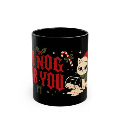Naughty Cat Christmas Mug – “Naughty or Nice” Holiday Coffee Cup