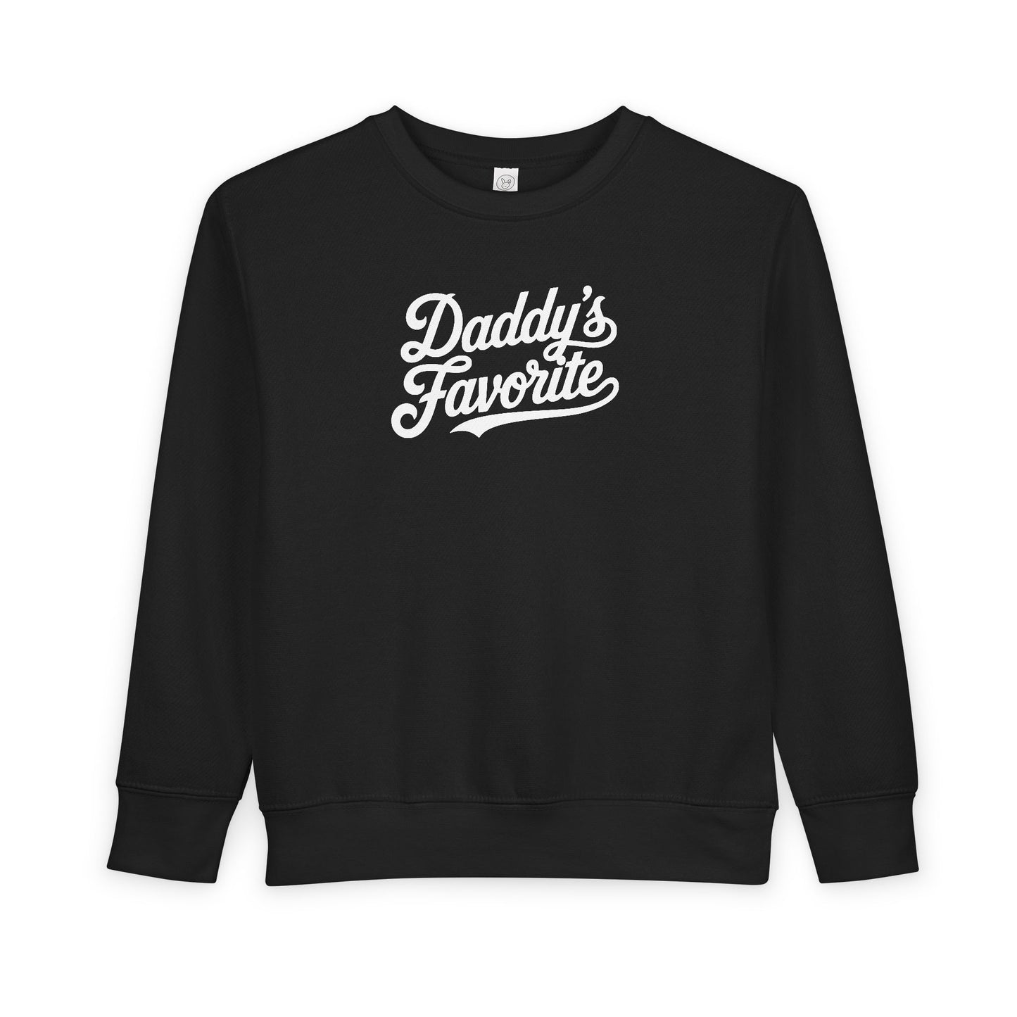 Daddy’s Favorite Toddler Sweatshirt | Cute Cozy Kids Crewneck | Funny Gift for Daddy’s Girl or Boy