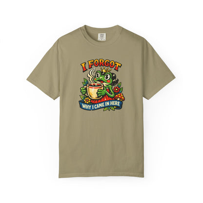 I Forgot Why I Came In Here Frog Comfort Colors 1717 Unisex T-Shirt