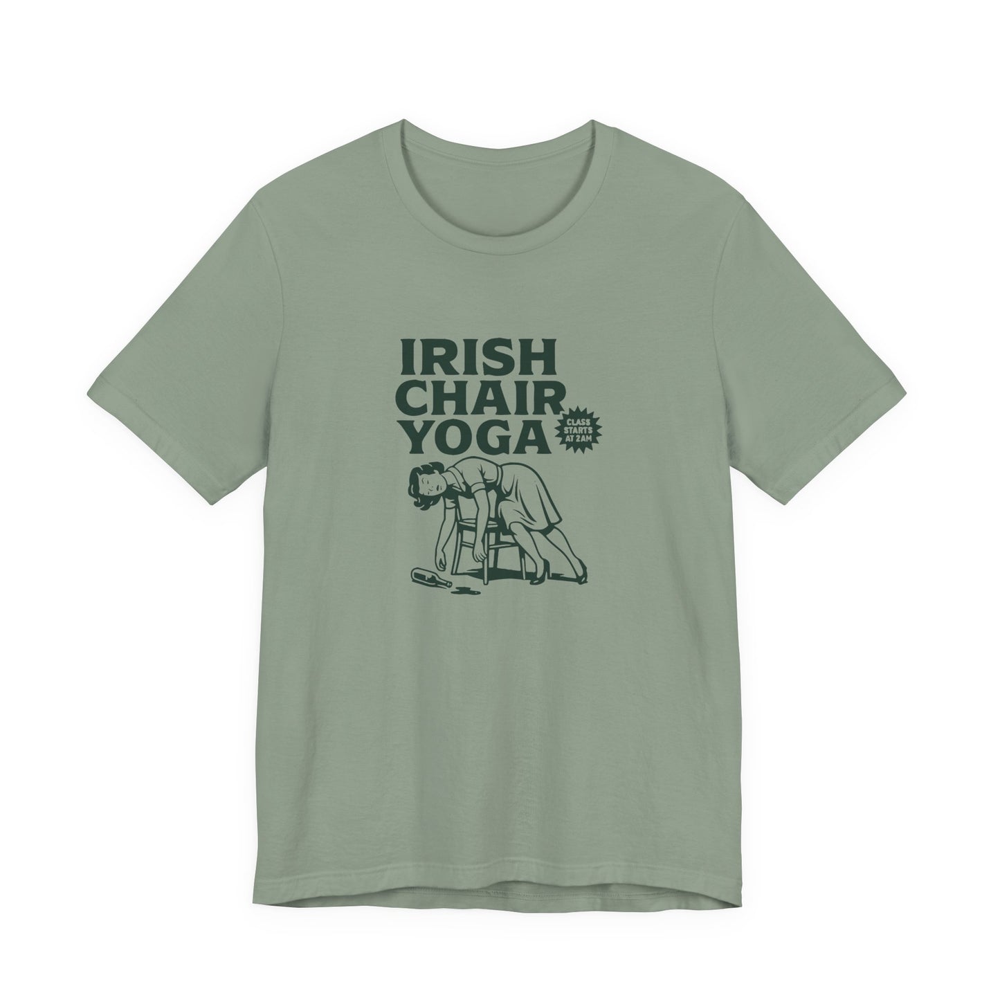 Irish Funny Yoga Shirt, Bella Canvas 3001 Unisex Tee