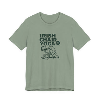 Irish Funny Yoga Shirt, Bella Canvas 3001 Unisex Tee