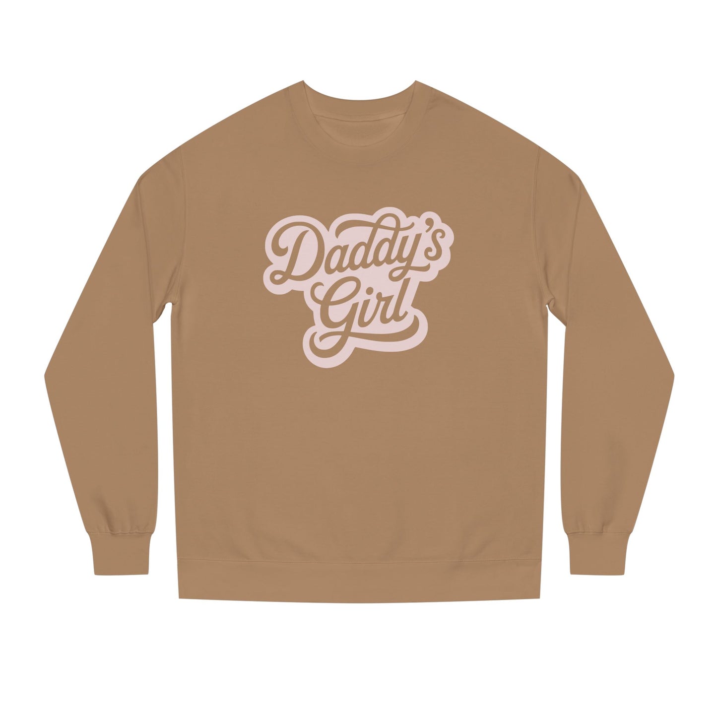 Daddy’s Girl Crewneck Sweatshirt | Independent Trading Co. SS3000 | Cute Cozy Unisex Sweatshirt for Fall & Winter
