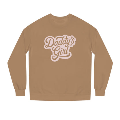 Daddy’s Girl Crewneck Sweatshirt | Independent Trading Co. SS3000 | Cute Cozy Unisex Sweatshirt for Fall & Winter