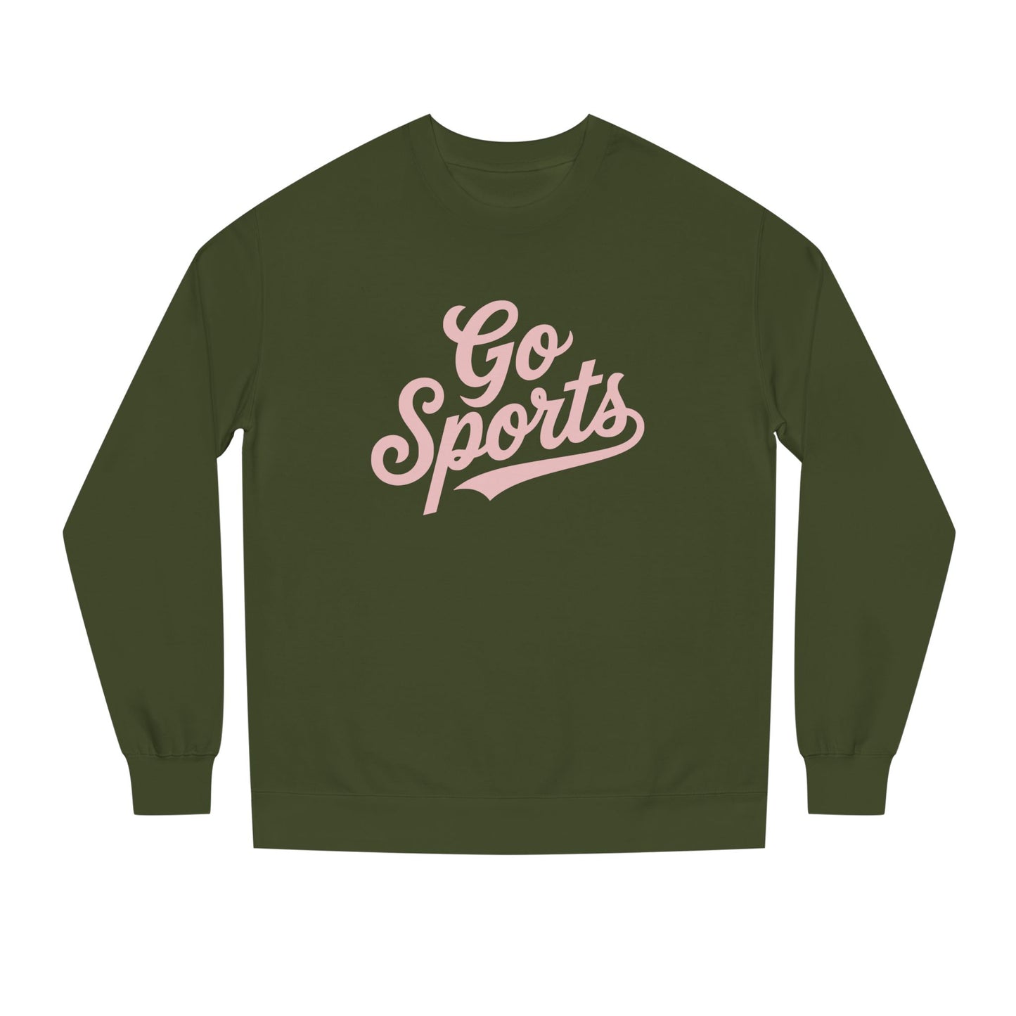 Funny “Go Sports” Crewneck Sweatshirt | Independent Trading Co.