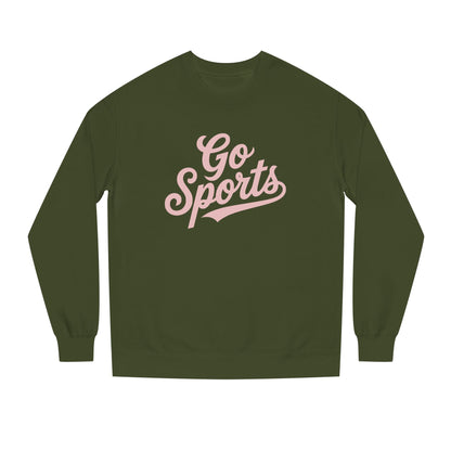 Funny “Go Sports” Crewneck Sweatshirt | Independent Trading Co.
