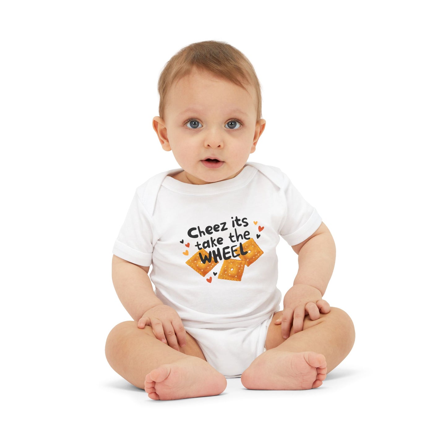 Cheez-Its Take the Wheel Infant Romper - Cute & Comfy Baby Outfit