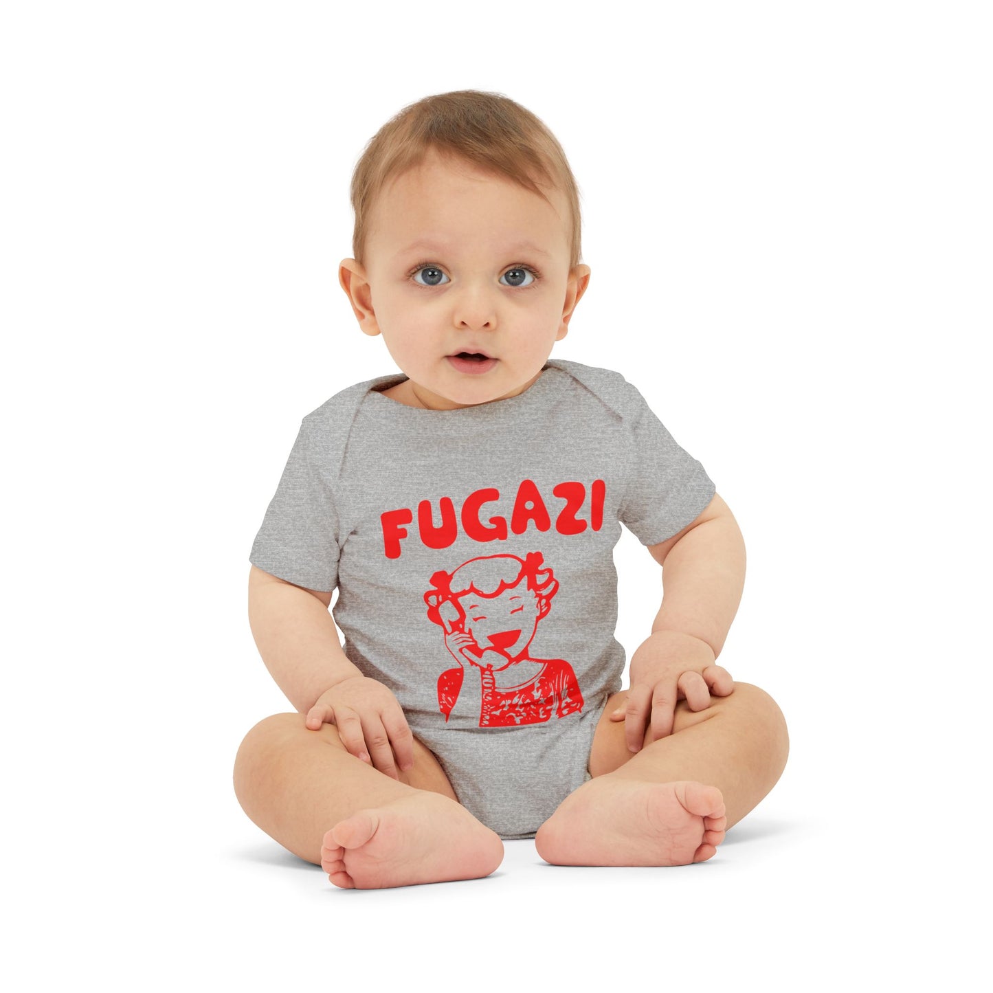 Fugazi Baby Romper Airlume Cotton Infant Onesie