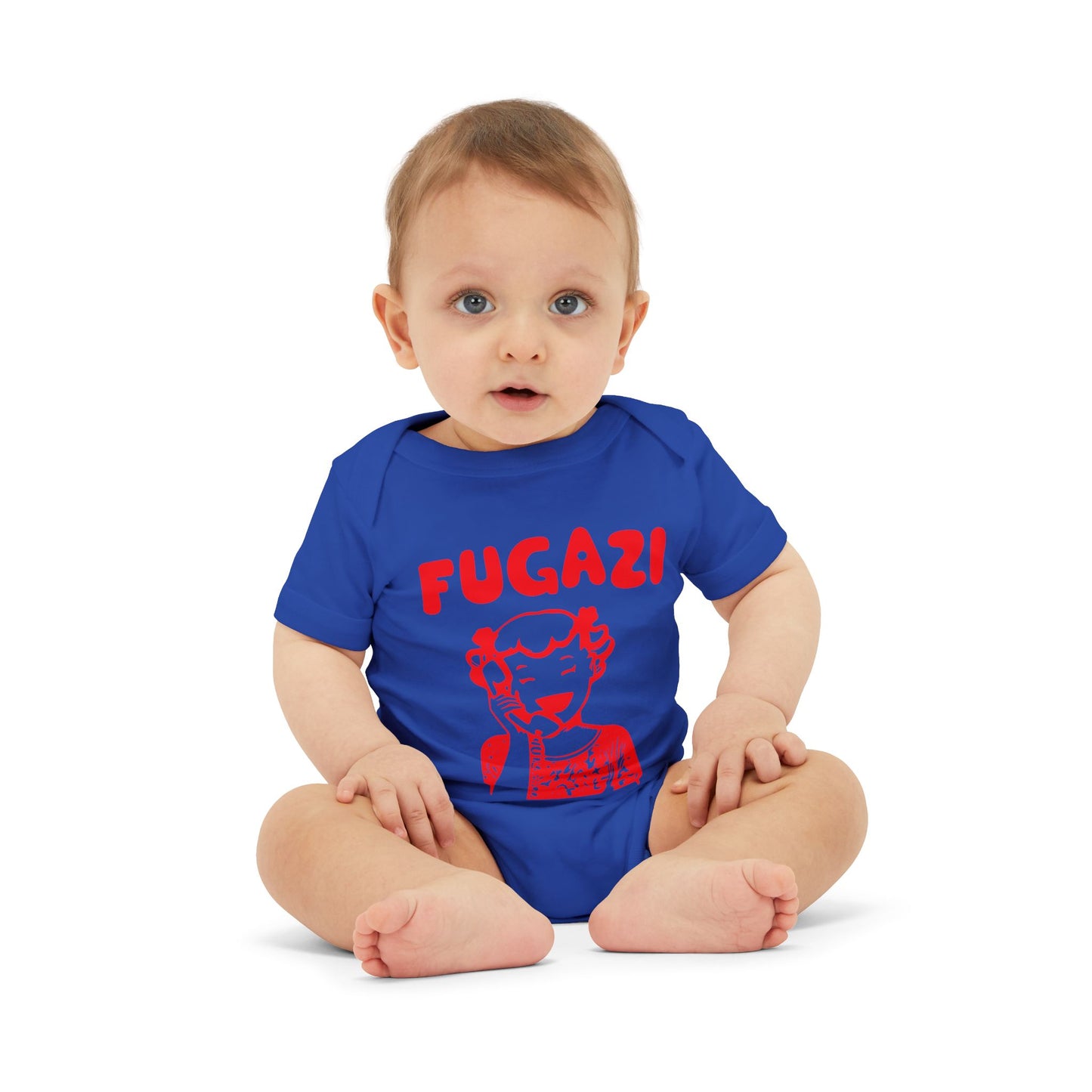 Fugazi Baby Romper Airlume Cotton Infant Onesie