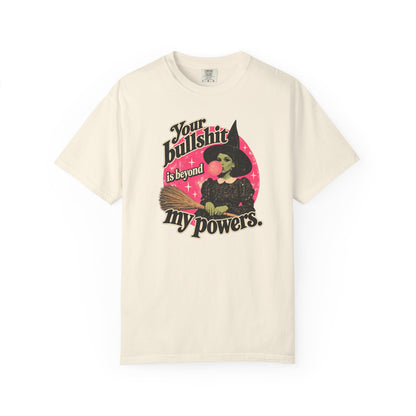 Retro Bubblegum Witch Graphic Tee | Comfort Colors