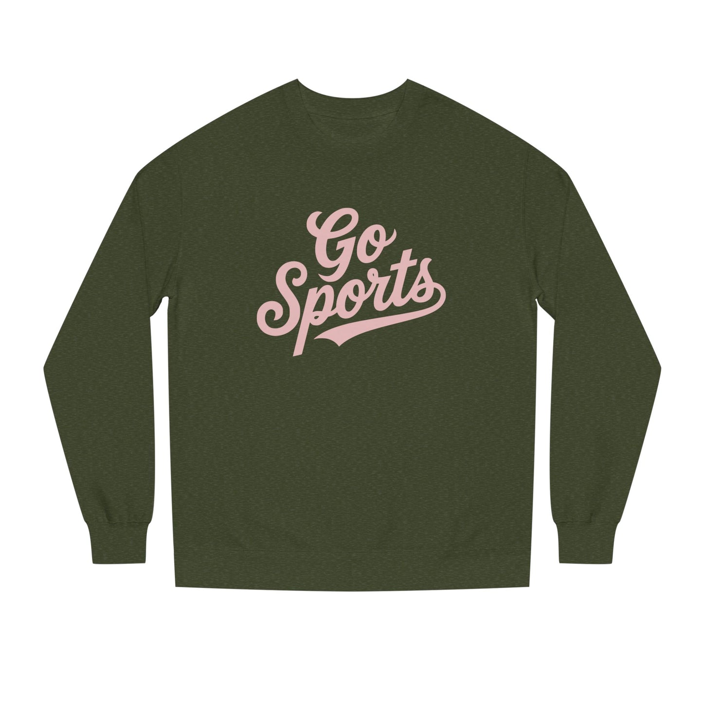 Funny “Go Sports” Crewneck Sweatshirt | Independent Trading Co.