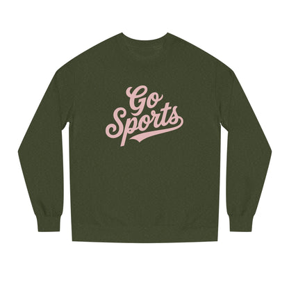 Funny “Go Sports” Crewneck Sweatshirt | Independent Trading Co.