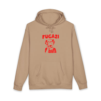 FUGAZI Hoodie – Retro Cartoon Graphic Unisex Heavyweight Hooded Sweatshi