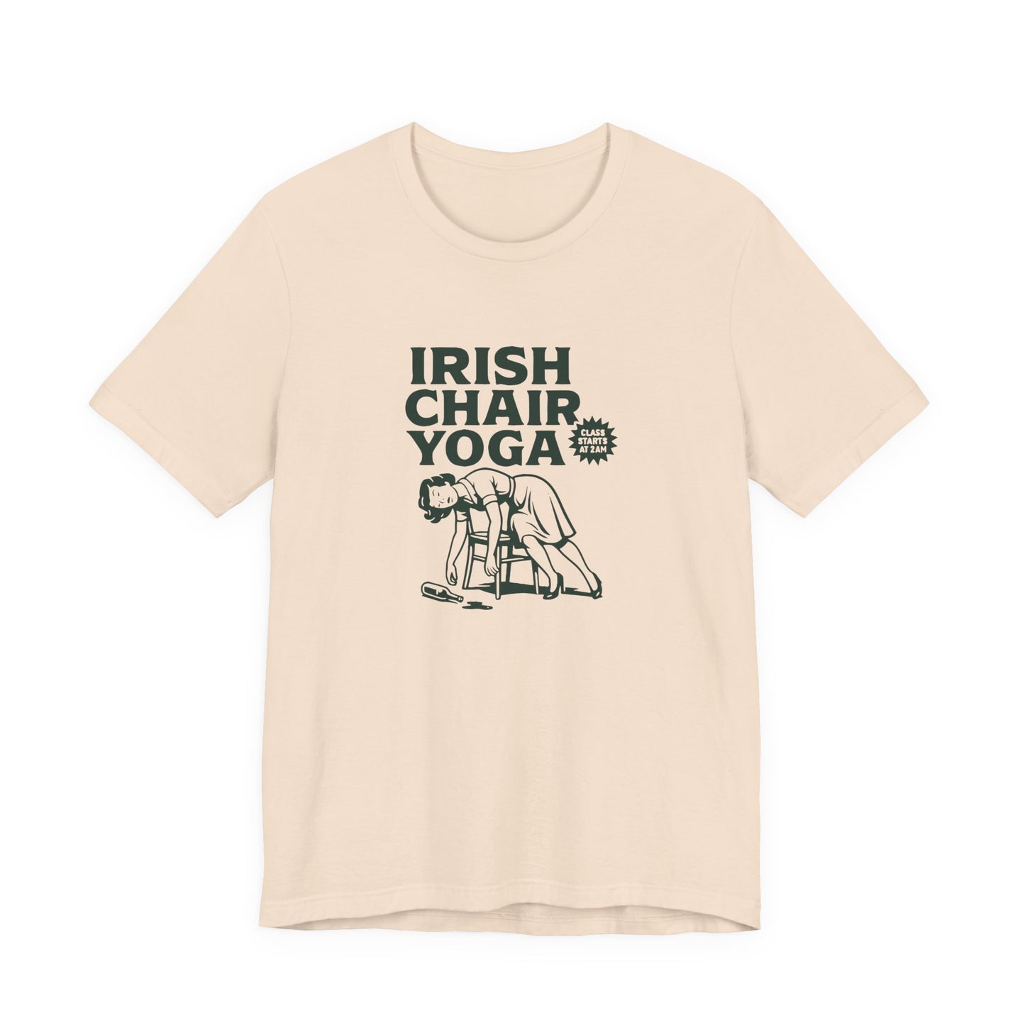 Irish Funny Yoga Shirt, Bella Canvas 3001 Unisex Tee