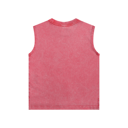 Tiny Menace Vibes Snow Washed Kids' Tank Top