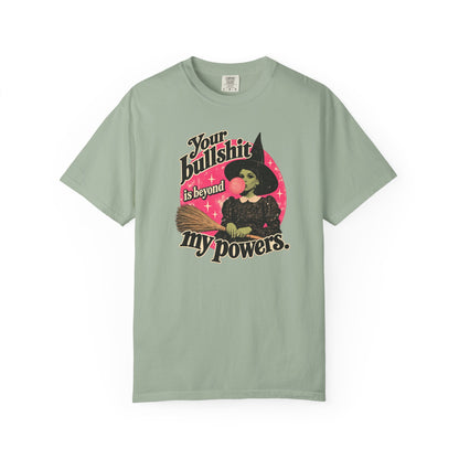 Retro Bubblegum Witch Graphic Tee | Comfort Colors