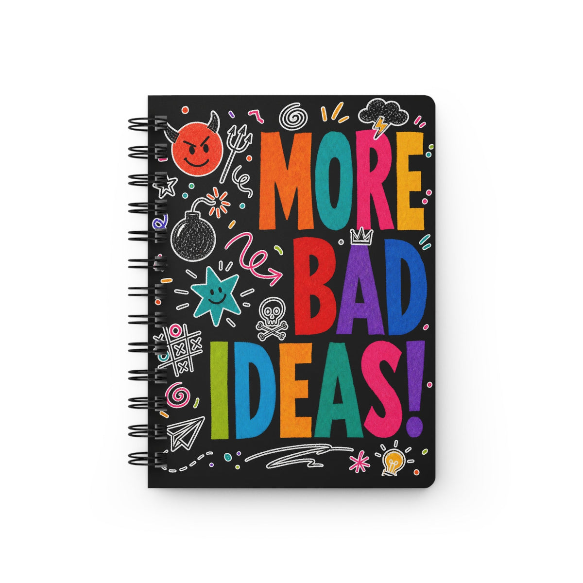 Bad Ideas work journal included in the coworker gift set