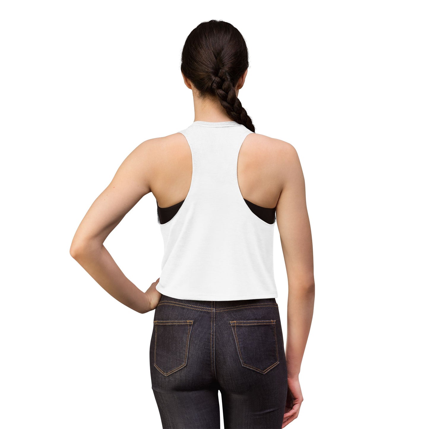 Irish Chair Yoga Womens Crop Tank Top Top