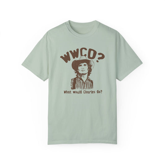 WWCD? What Would Charles Do? Little House on The Prairie Retro Unisex Graphic Tee