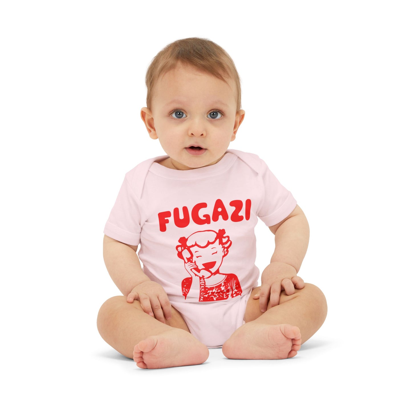 Fugazi Baby Romper Airlume Cotton Infant Onesie